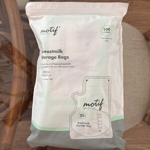 3/$15 🌸 100 Motif Breastmilk Storage Bags 100 Pack Nursing Supplies Milk Bags